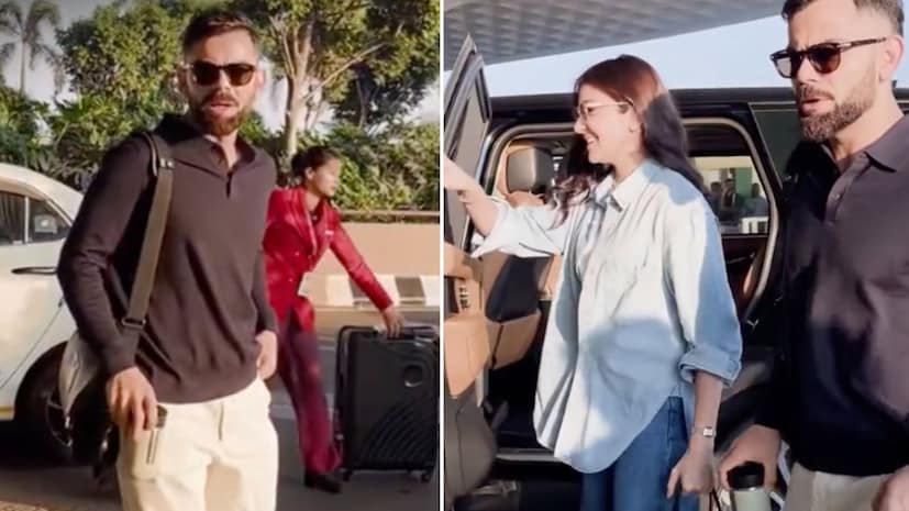 विराट मेस्सीला भेटायला मुंबईत आलाय, असं मानलं जात होतं. परंतू मेस्सी मुंबईत असताना देखील विराटने क्षणभरही थांबला नाही. विराट थेट दिल्लीला निघून गेल्याचं दिसून आलं. 