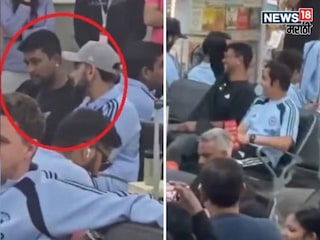 Virat kohli With National Selector At Airport Virat kohli With National Selector At Airport