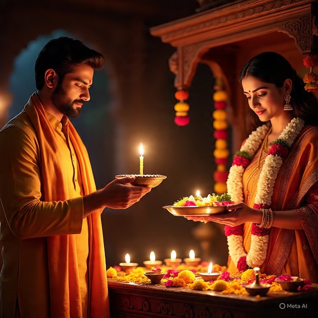 एकंदरीत, शुभकार्यात पत्नी डावीकडे बसणे हे केवळ आसन नाही, तर ते स्त्री-शक्तीचा आदर, भावनिक जवळीक आणि भारतीय संस्कृतीने पती-पत्नीच्या नात्याला दिलेले समतेचे महत्त्व अधोरेखित करते. त्यामुळे पुढच्या वेळेस जेव्हा तुम्ही एखाद्या पूजेत पत्नीला डावीकडे बसलेले पाहाल, तेव्हा या परंपरेमागील खोल रहस्य तुम्हाला नक्कीच आठवेल.