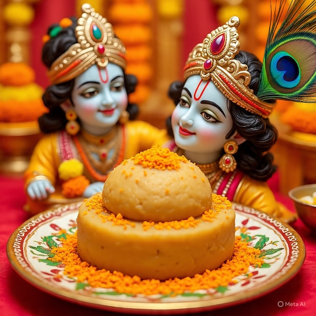 इंद्रदेवाचा प्रकोप आणि बालकृष्णाची लीलाछप्पन भोग अर्पण करण्याच्या परंपरेमागे भगवान श्रीकृष्णाची एक प्रसिद्ध कथा आहे.