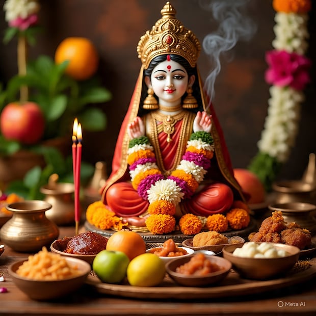 इष्ट देवतेवरचे प्रेम आणि कृतज्ञता व्यक्त करण्यासाठी साध्या फळांपासून ते पंचपक्वान्नांपर्यंत विविध पदार्थ अर्पण केले जातात. परंतु, अनेक मोठ्या मंदिरांमध्ये आणि विशेषतः श्रीकृष्ण जन्माष्टमी किंवा अन्नकूट उत्सवाच्या वेळी, देवाला 'छप्पन भोग' (Fifty-Six Bhog) अर्पण करण्याची एक भव्य आणि अनोखी परंपरा आहे.