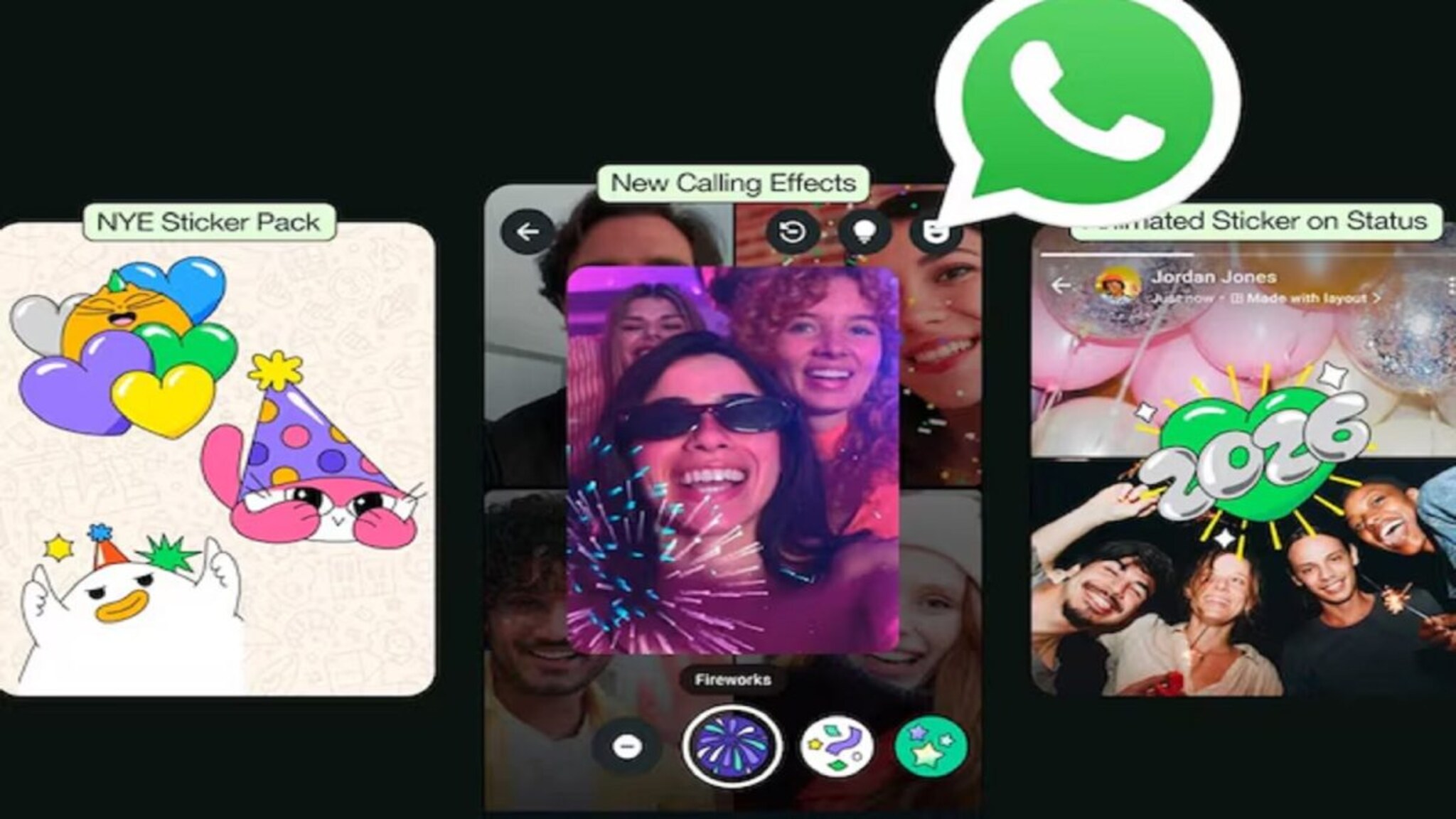 New Year 2026 खास बनवतील WhatsApp चे नवे अॅनिमेटेड फीचर्स! पाहा कोणते आहेत