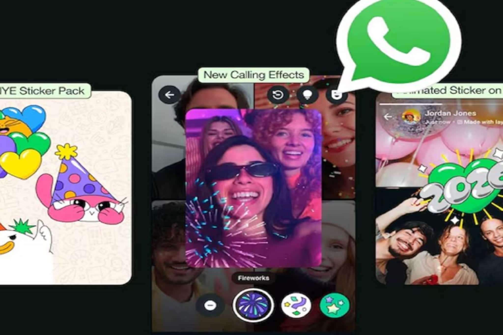 New Year 2026 खास बनवतील WhatsApp चे नवे अॅनिमेटेड फीचर्स! पाहा कोणते आहेत