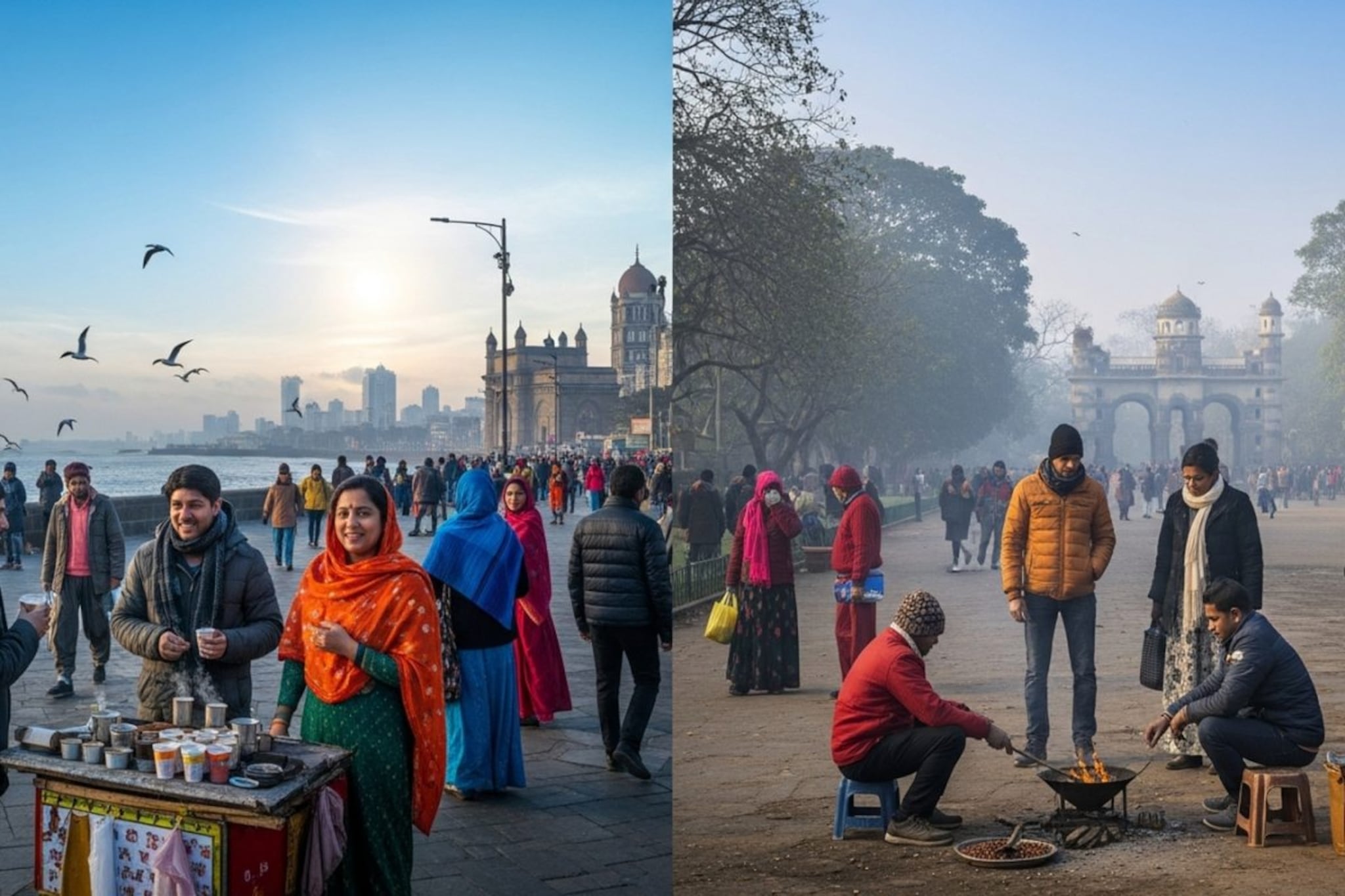 नव्या वर्षाआधी कडाक्याच्या थंडीची लाट, 2 जिल्ह्यांना सर्वाधिक धोका, IMDचा अलर्ट