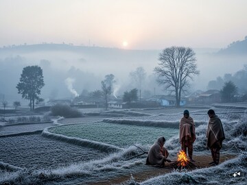 महाराष्ट्रात थंडीची लाट तीव्र; 10 जिल्ह्यांना यलो अलर्ट, पुढील 8 दिवस गारठाच