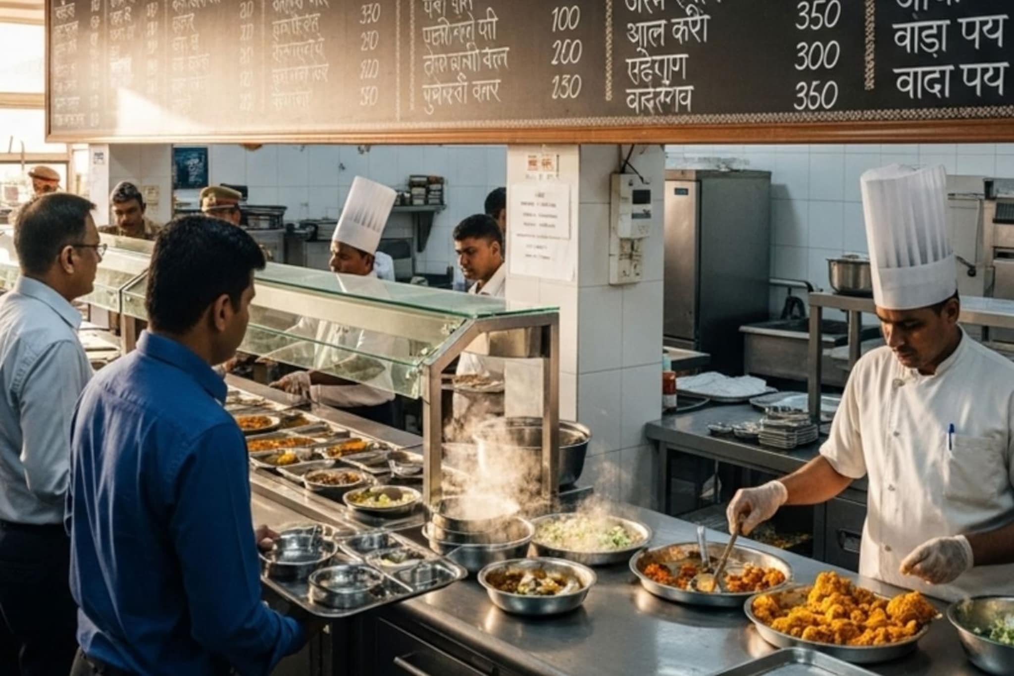 Maharashtra Winter Session: १३० किलो मटण, ६००० अंडी, आमदार, पोलिसांसाठी भन्नाट मेन्यू! आमदार निवास कँटीनमध्ये रोज काय बनतं? Maharashtra Winter Session: १३० किलो मटण, ६००० अंडी, आमदार, पोलिसांसाठी भन्नाट मेन्यू! आमदार निवास कँटीनमध्ये रोज काय बनतं?