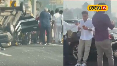 Mumbai News: कोस्लटल रोडवर विचित्र अपघात, तीन गाड्यांची धडक, मोठी वाहतूककोंडी