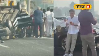 Mumbai News: कोस्लटल रोडवर विचित्र अपघात, तीन गाड्यांची धडक, मोठी वाहतूककोंडी