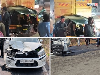 कुठे गाडी उलटी धावली तर कुठे ठोकली, घातवार ठरला शनिवार! मुंबई-पुण्यात 3 अपघात