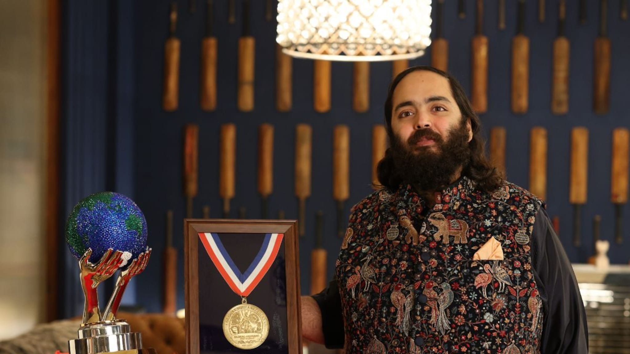 Anant Ambani:अनंत अंबानी यांना वन्यजीव संवर्धनातील नेतृत्वासाठी 'ग्लोबल ह्युमॅनिटेरियन' पुरस्कार प्रदान