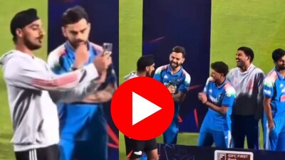 virat kohli arshdeep singh reel