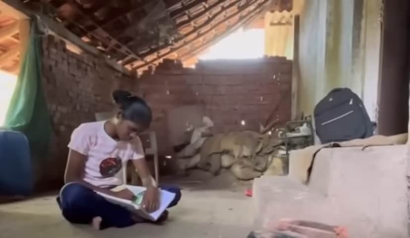 अस्मिताचं बालपण म्हणजे अठरा विश्व दारिद्र्य आणि संघर्षाची गाथा. राहायला धड घर नाही, पिण्याच्या पाण्याची कायम टंचाई. मलवाडा पाड्यावर दोन वेळचं पाणी भरण्यासाठी तिला कुटुंबासोबत लांबचा पल्ला गाठावा लागत असे. घरातली सगळी कामं, शेतीत वडिलांना मदत, हे सगळं करून तिला शिक्षणासाठी वेळ काढावा लागत होता. फोटो क्रेडिट - जिजाऊ शैक्षणिक व सामाजिक संस्था