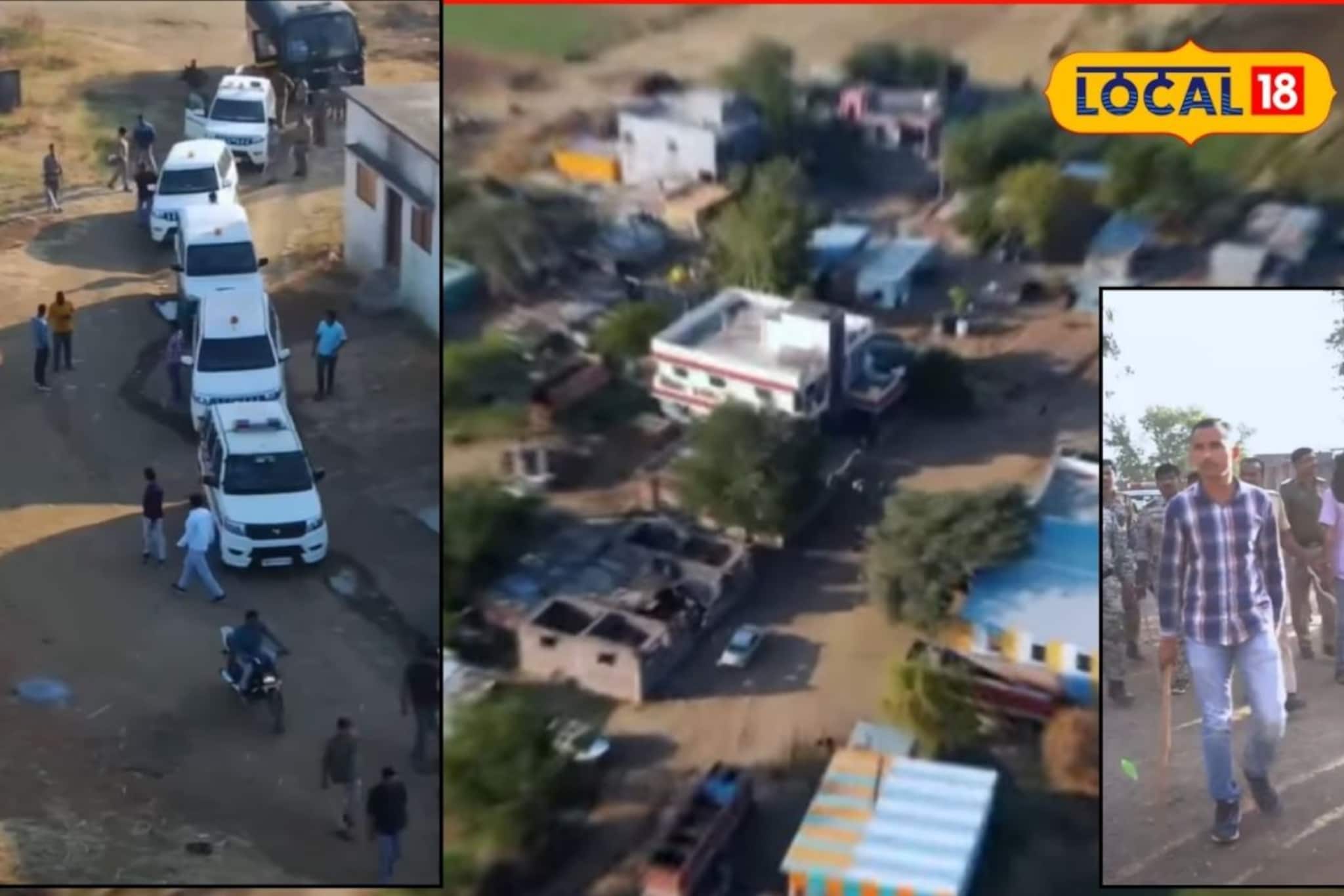 ड्रोन, घेराव आणि तासभर झडती; गावाला 100 पोलिसांनी घेरलं, बीडमध्ये आता काय घडलं?