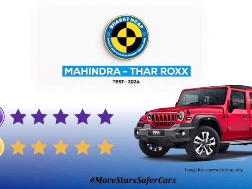 तर Mahindra ची Thar Roxx ही पाचव्या क्रमांकावर आहे. महिंद्राने मागील वर्षीच  thar चे 5-डोर व्हर्जन म्हणून Thar Roxx लाँच केली.  Thar Roxx ला Bharat NCAP टेस्टमध्ये 5-स्टार सेफ्टी रेटिंग मिळाले. पुरुषांच्या सुरक्षिततेसाठी 31.09 गूण मिळाले आहे. तर लहान मुलांच्या सुरक्षिततेसाठी 45 गूण मिळाले आहे. Thar Roxx ची किंमत ही 14.59 लाखांपासून सुरू होते.  