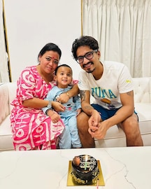 मोठ्या मुलाला म्हणते 'गोला', आता धाकट्या मुलासाठीही भारती सिंगने निवडलं हटके नाव