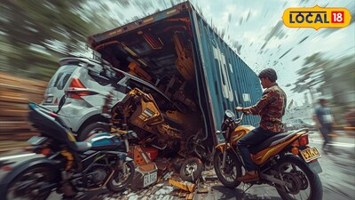 पुण्यात विचित्र अपघात (प्रतिकात्मक फोटो) 