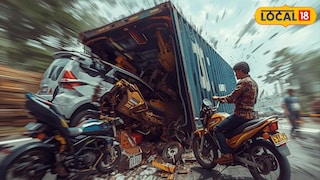 पुण्यात विचित्र अपघात (प्रतिकात्मक फोटो) 