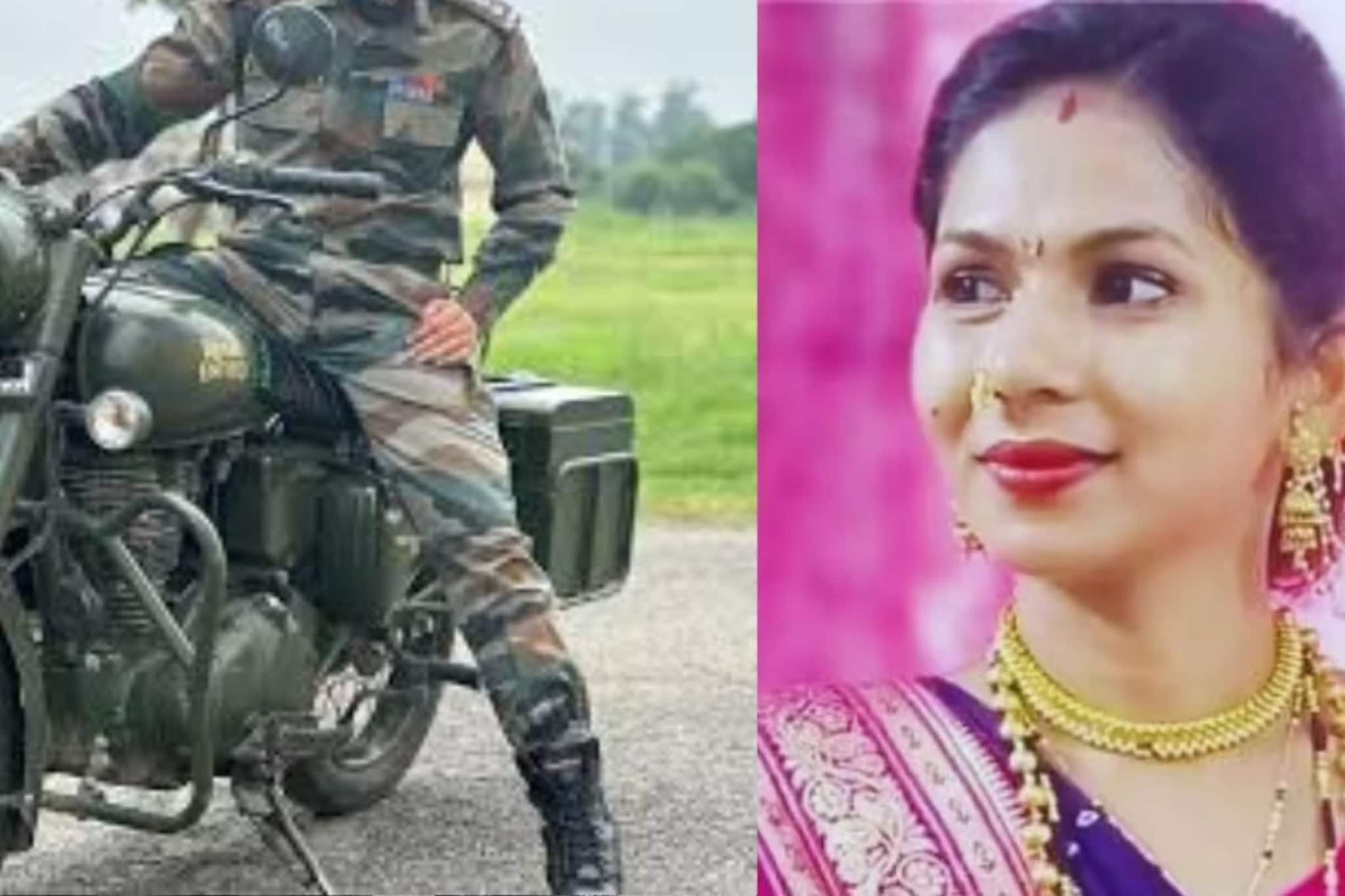 बुलढाणा: पत्नीसह बुलेटने सासरवाडीला जात होता जवान, क्षणात सगळं संपलं, डोळ्यादेखत बुलढाणा: पत्नीसह बुलेटने सासरवाडीला जात होता जवान, क्षणात सगळं संपलं, डोळ्यादेखत