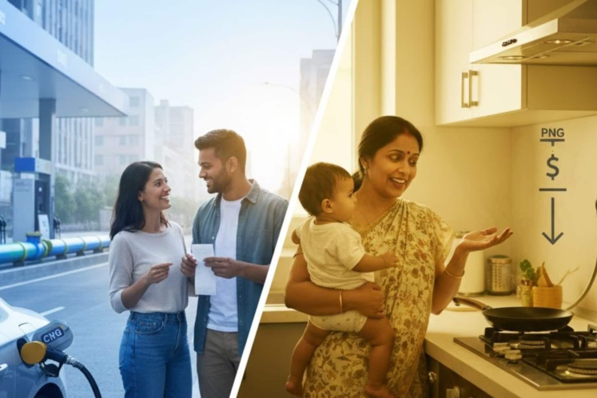 1 जानेवारीपासून CNG-PNG स्वस्त; नव्या वर्षात सर्वसामान्यांना मिळेल मोठं गिफ्ट