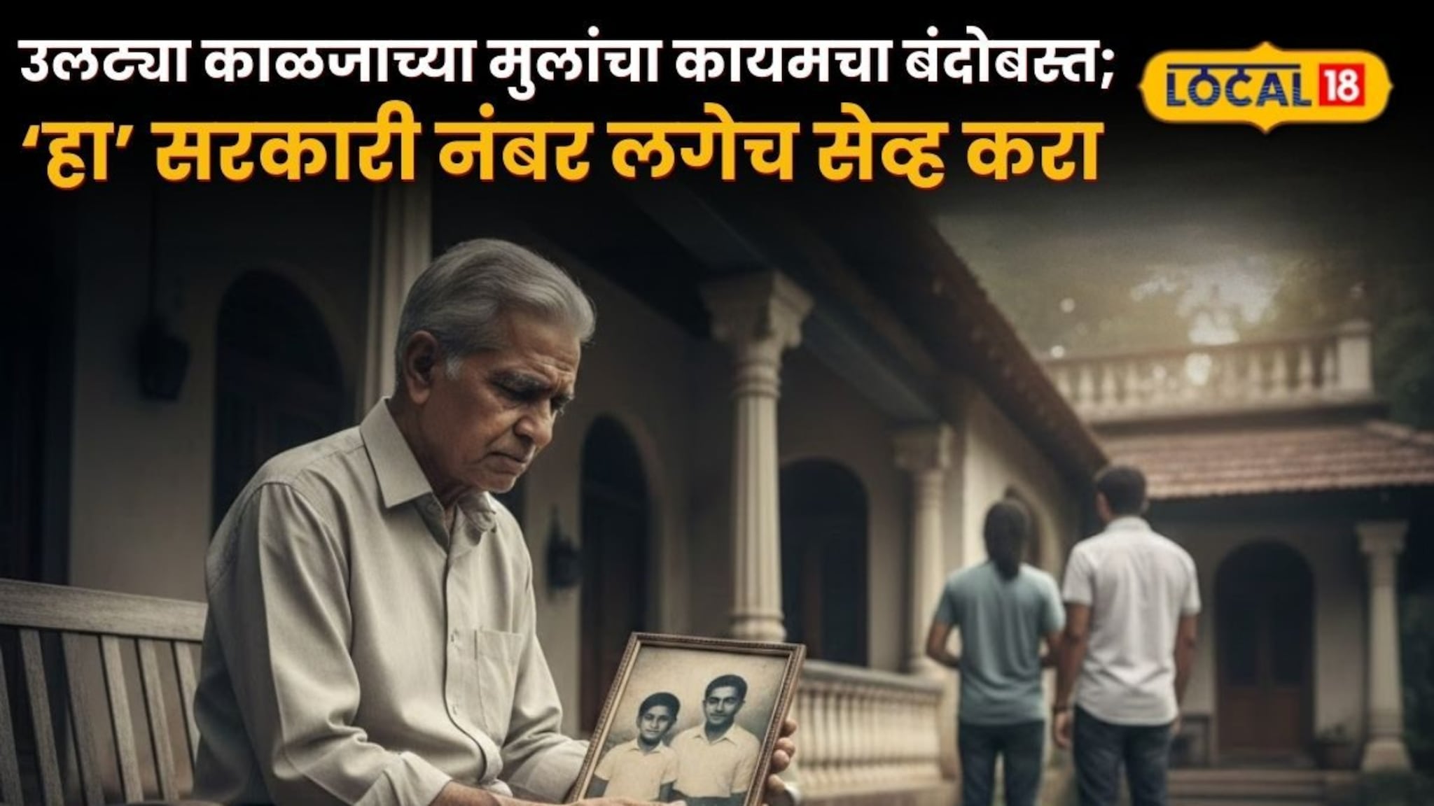 बापाची संपत्ती हवी, पण बापाचा आधार नको? छळणाऱ्या पाषाणहृदयी मुलांचा बंदोबस्त करण्यासाठी 'हा' सरकारी नंबर लगेच सेव्ह करा!