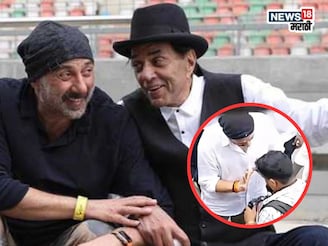 धर्मेंद्र यांच्या अस्थी विसर्जन करायला गेलेल्या सनी देओलचा रुद्र अवतार