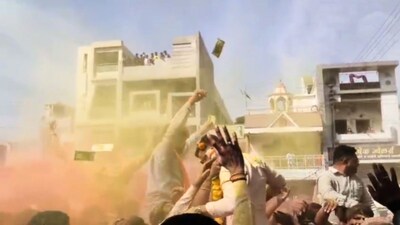 BJP Minister Jaykumar Rawal Suffers Shock Defeat in Dhule; NCP Celebrates with Notes