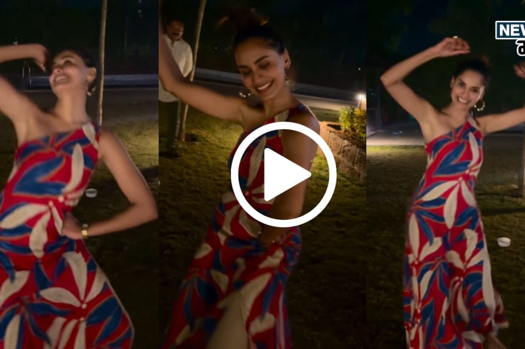 वेस्टर्न ड्रेसमध्ये फोक डान्स, दिशा परदेशीनं थेट अहिरणी गाण्यावरच धरला ठेका