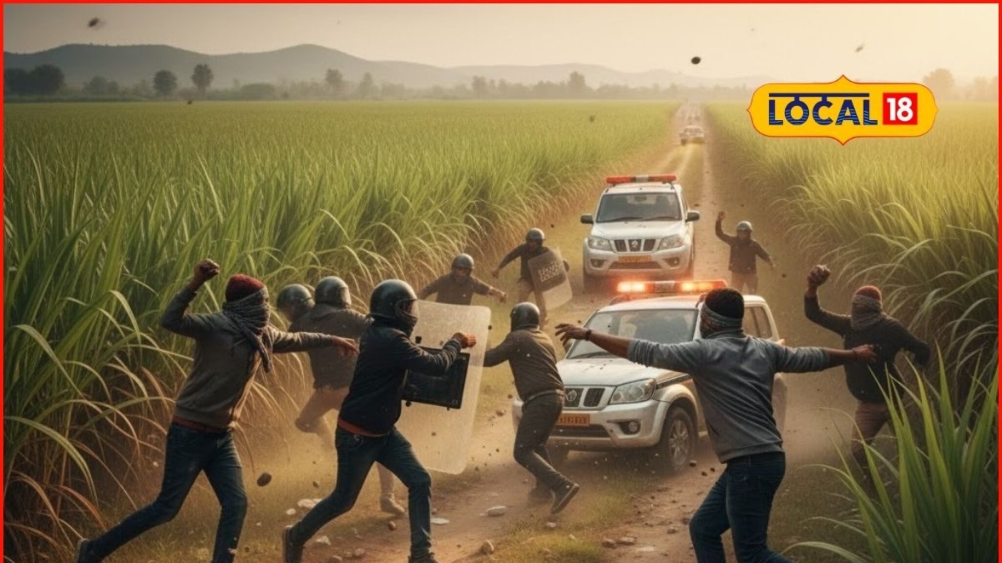 शेतात लपवलं असं काही..., रात्री पोलीस येताच जमावाने फेकले दगड, छत्रपती संभाजीनगरात खळबळ