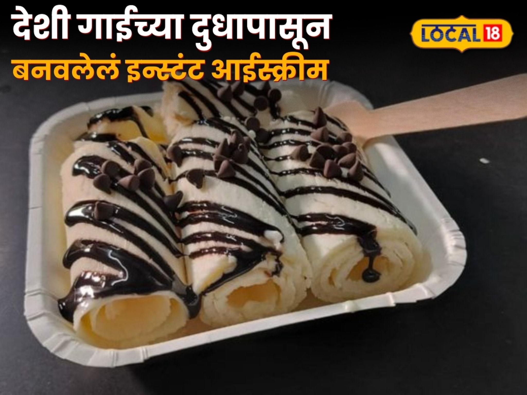 देशी गाईच्या दुधापासून बनवलेलं इन्स्टंट आईस्क्रीम कधी खाल्लं का? असं काय आहे स्पेशल? VIDEO