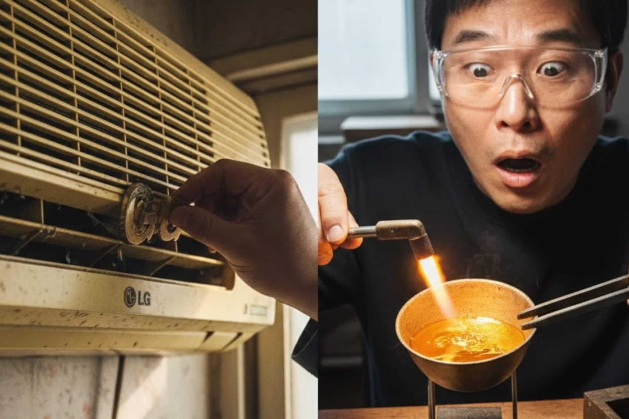 LG च्या एसीमधून निघतंय सोनं? व्हायरल Video पाहून लोकांमध्ये खळबळ