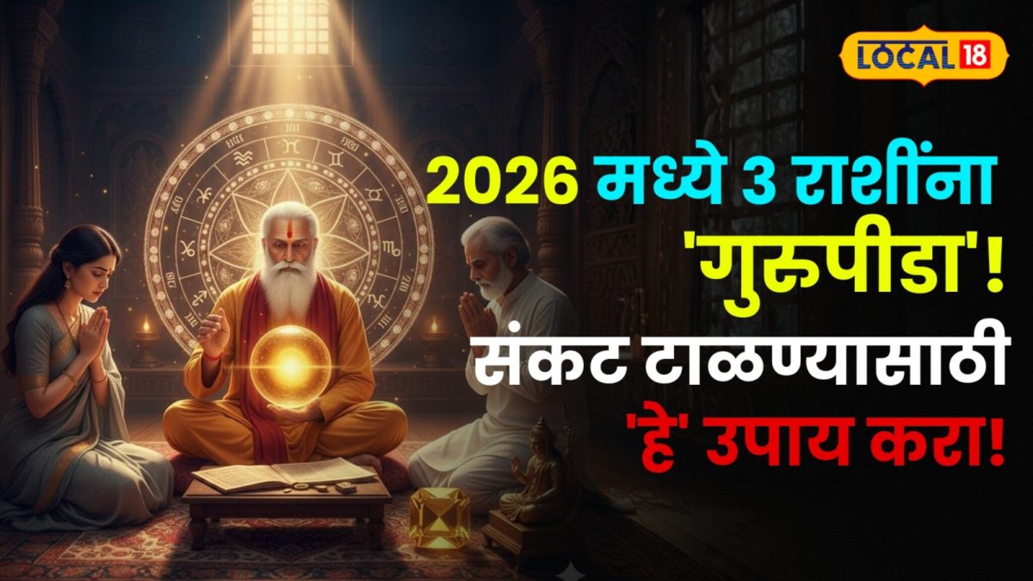 २०२६ तुमचं कसं जाणार? 'या' राशींनी आताच व्हा सावध! गुरुपीडेचा त्रास कमी करण्यासाठी ज्योतिषाचार्यांनी सांगितला 'हा' रामबाण उपाय!