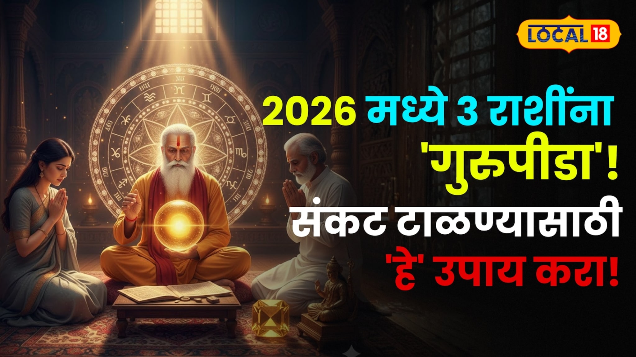 २०२६ तुमचं कसं जाणार? 'या' राशींनी आताच व्हा सावध! गुरुपीडेचा त्रास कमी करण्यासाठी ज्योतिषाचार्यांनी सांगितला 'हा' रामबाण उपाय!
