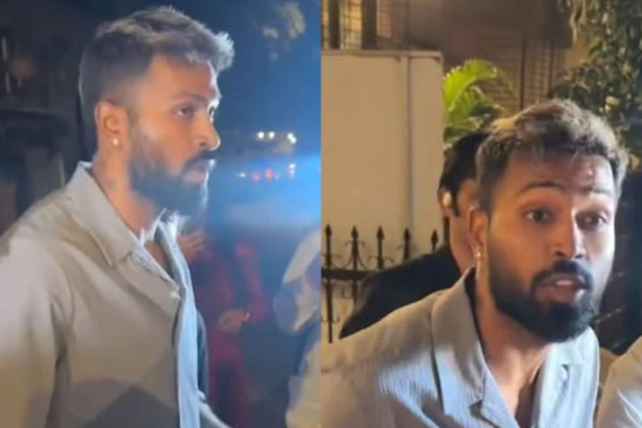 'खड्ड्यात जा...', चाहत्याचा भडका उडाला, शिवी ऐकताच हार्दिकने काय केलं? Video