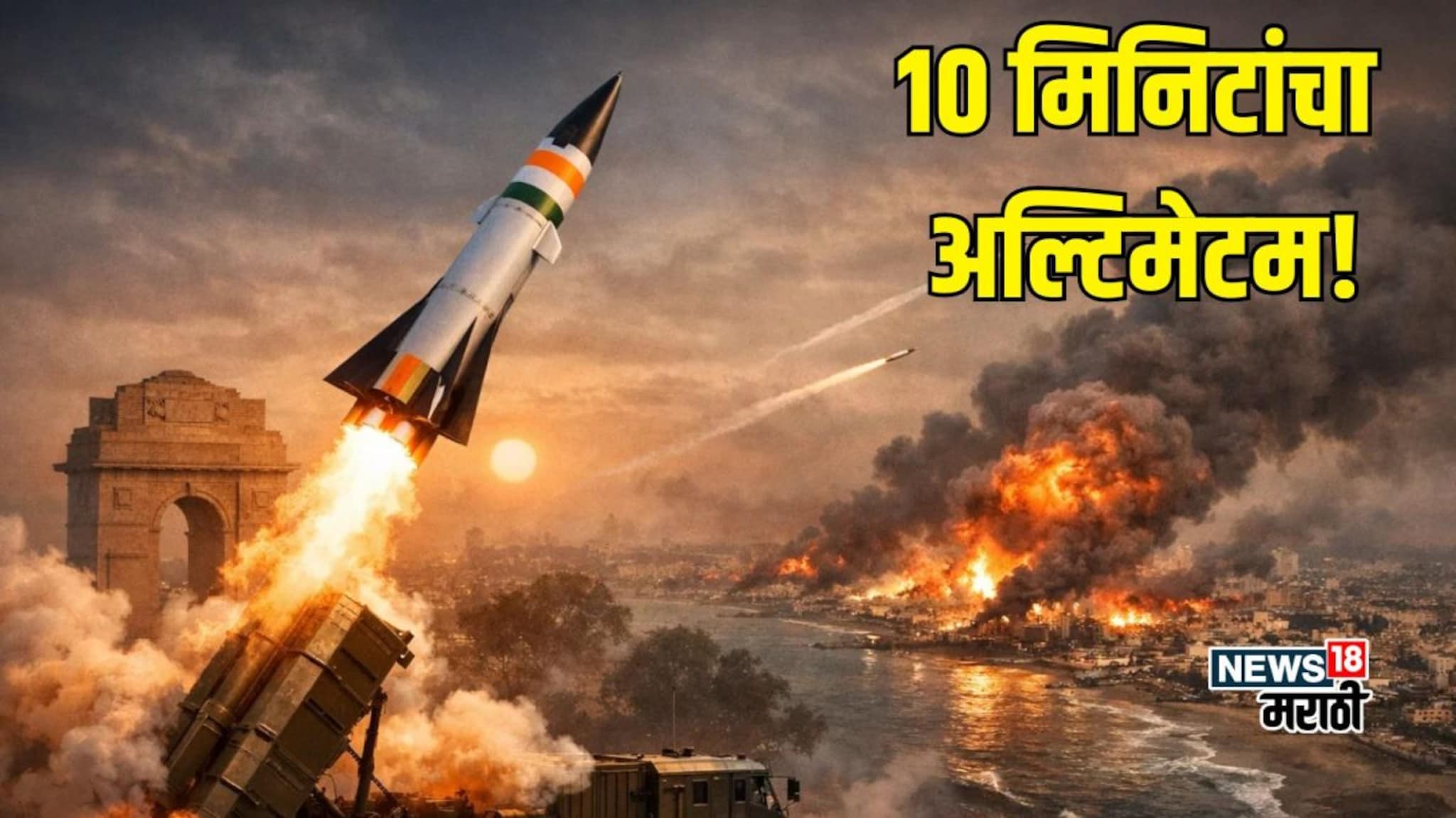 फक्त 10 मिनिटांत कराची बेचिराख होणार, भारताचे नवे हायपरसोनिक Missile फक्त 10 मिनिटांत कराची बेचिराख होणार, भारताचे नवे हायपरसोनिक Missile