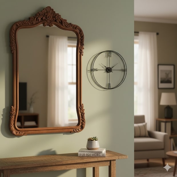 वास्तु तज्ज्ञांच्या मते, आरसा हा ऊर्जेचे परावर्तन करतो, तर घड्याळ वेळेचे प्रतीक असून ते घरातील गती आणि प्रगती दर्शवते. त्यामुळे, त्यांना योग्य जागी लावण्याचे नियम जाणून घेणे महत्त्वाचे आहे.