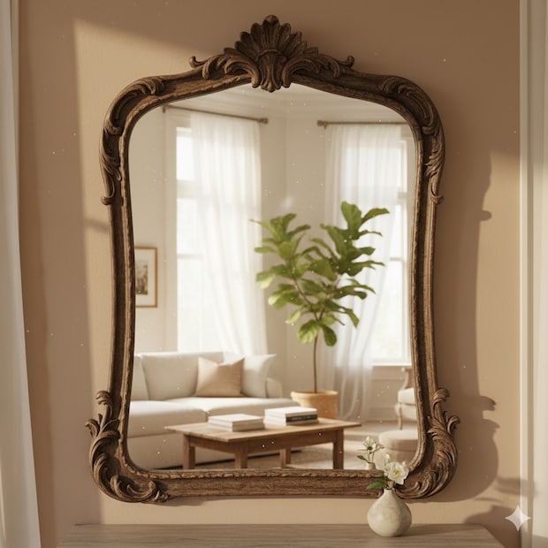 आरशाची शुभ दिशा: घरात आरसा नेहमी उत्तर किंवा पूर्व दिशेच्या भिंतीवर लावावा. या दिशा सकारात्मक ऊर्जा आणि समृद्धीला घरात आकर्षित करतात.