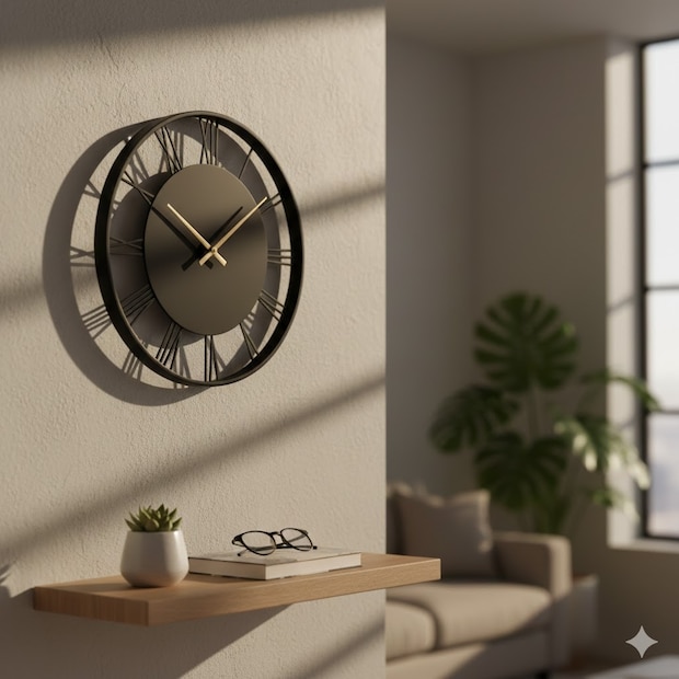 घड्याळाची शुभ दिशा: घड्याळ नेहमी उत्तर, पूर्व किंवा पश्चिम दिशेच्या भिंतीवर लावावे. या दिशेने लावलेले घड्याळ घरात शुभ ऊर्जा आणि प्रगतीची गती आणते.