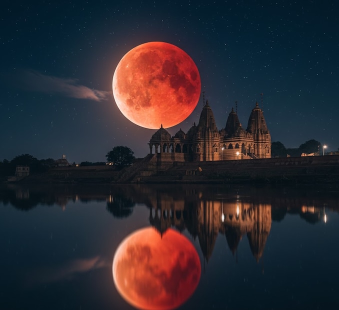 हिंदू धर्म आणि ज्योतिषशास्त्रात, सूर्य आणि चंद्रग्रहण अशुभ मानले जातात कारण ते नकारात्मकता वाढवतात. म्हणून, या काळात कोणतेही शुभ किंवा शुभ कार्य केले जात नाही, प्रार्थना केली जात नाही आणि मंदिरे बंद केली जातात.