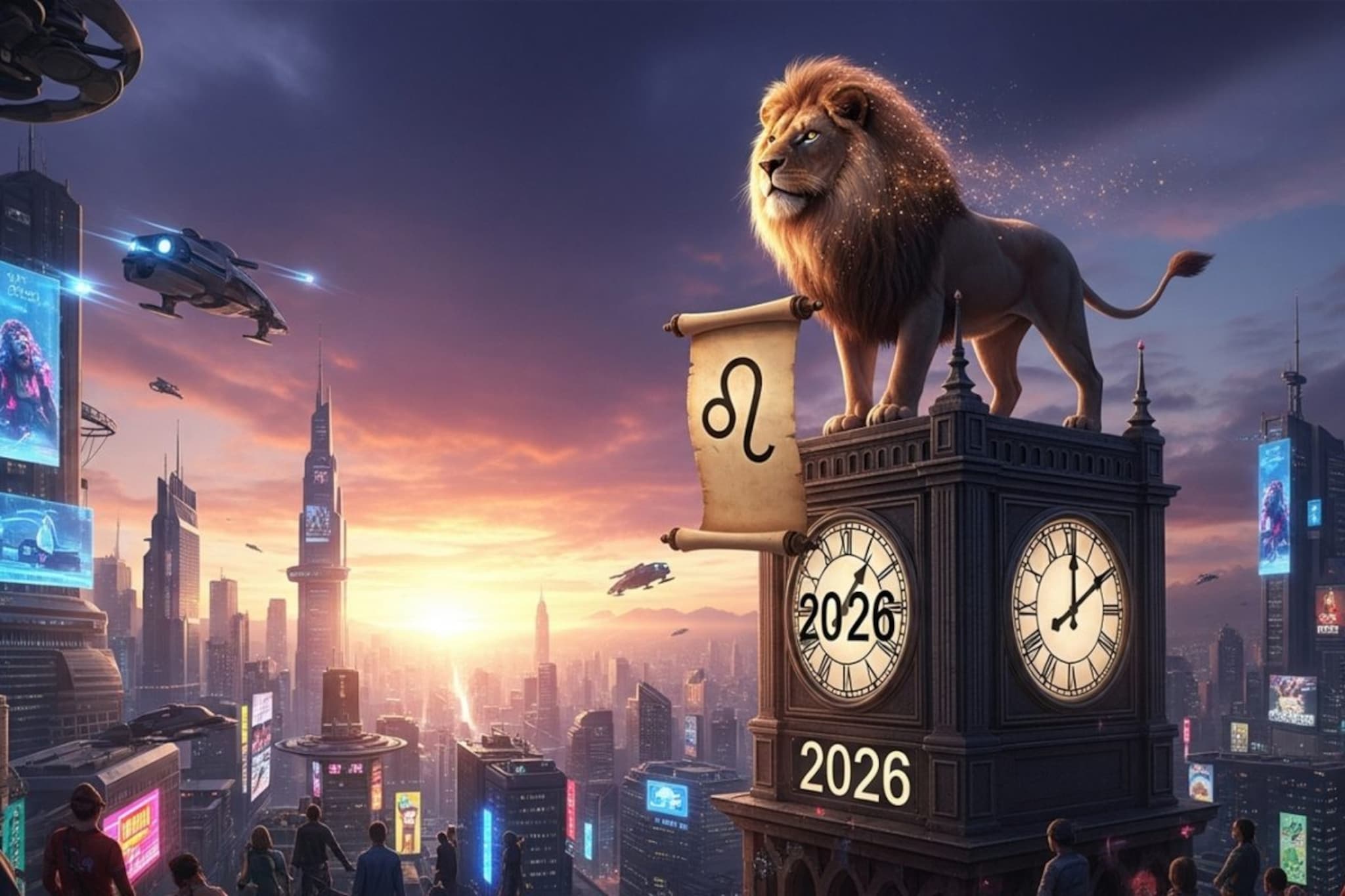 मोठी झेप घेणारं वर्ष 2026! सिंह राशीच्या लोकांना नवीन सालात काय-काय मिळणार?