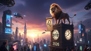 मोठी झेप घेणारं वर्ष 2026! सिंह राशीच्या लोकांना नवीन सालात काय-काय मिळणार?