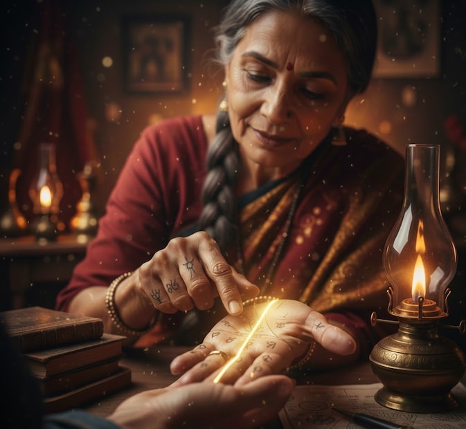 तळहातावर भाग्य रेषा: भाग्यरेषा ही यशाचे प्रतीक मानली जाते. ती तुमच्या तळहाताच्या तळापासून सुरू होते आणि तुमच्या हाताच्या मध्यभागी पसरते. ही रेषा जितकी स्पष्ट असेल तितकीच व्यक्ती जीवनात वेगाने प्रगती करते. जर भाग्यरेषा शुक्र पर्वत किंवा चंद्र पर्वतापासून उगम पावत असेल तर अशा व्यक्तींना व्यवसाय आणि राजकारणात मोठे यश मिळते.