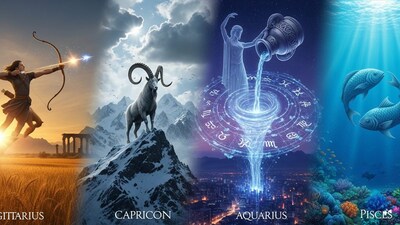 धनु - धनु राशीसाठी हा महिना एकूणच खूप चांगला जाणार आहे. तुमचा आत्मविश्वास आणि सकारात्मक विचार तुम्हाला प्रत्येक परिस्थितीत पुढे जाण्यास मदत करतील. आजूबाजूचं वातावरण तुमच्यासाठी पोषक असेल. या महिन्यात सामाजिक नाती मजबूत करण्याच्या अनेक संधी मिळतील. मित्र आणि कुटुंब तुमच्या योजना आणि कल्पनांना पाठिंबा देतील, जो तुमच्यासाठी महत्त्वाचा ठरेल. तुमचं बोलणं आणि संवाद कौशल्य या काळात खूप प्रभावी राहील, त्यामुळे तुमचे विचार सहजपणे मांडता येतील. 