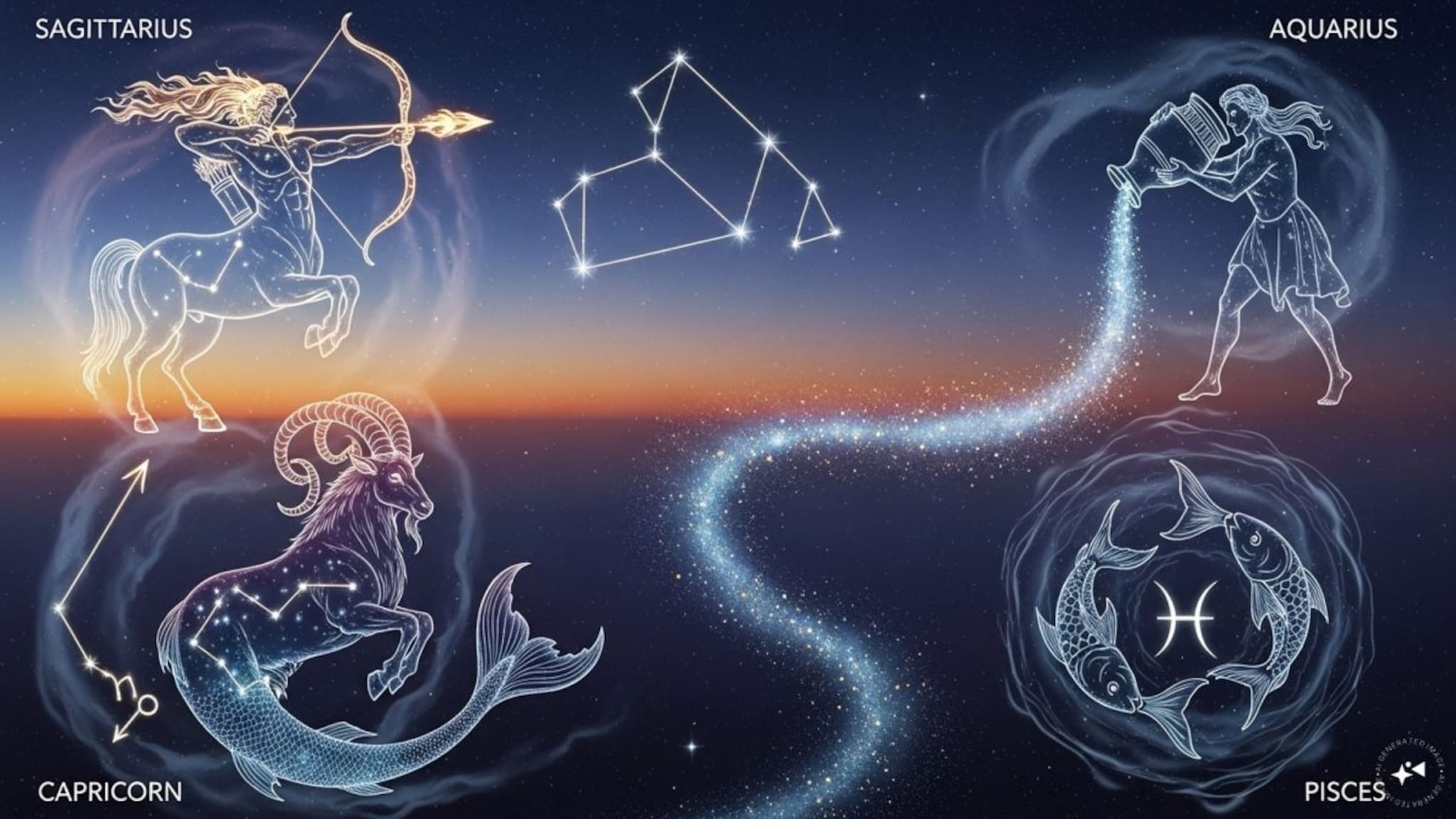 Yearly Horoscope: धनु, मकर, कुंभ, मीन राशींचे वार्षिक राशीफळ; अर्थपूर्ण प्रगतीकडे वेगात वाटचाल पण..