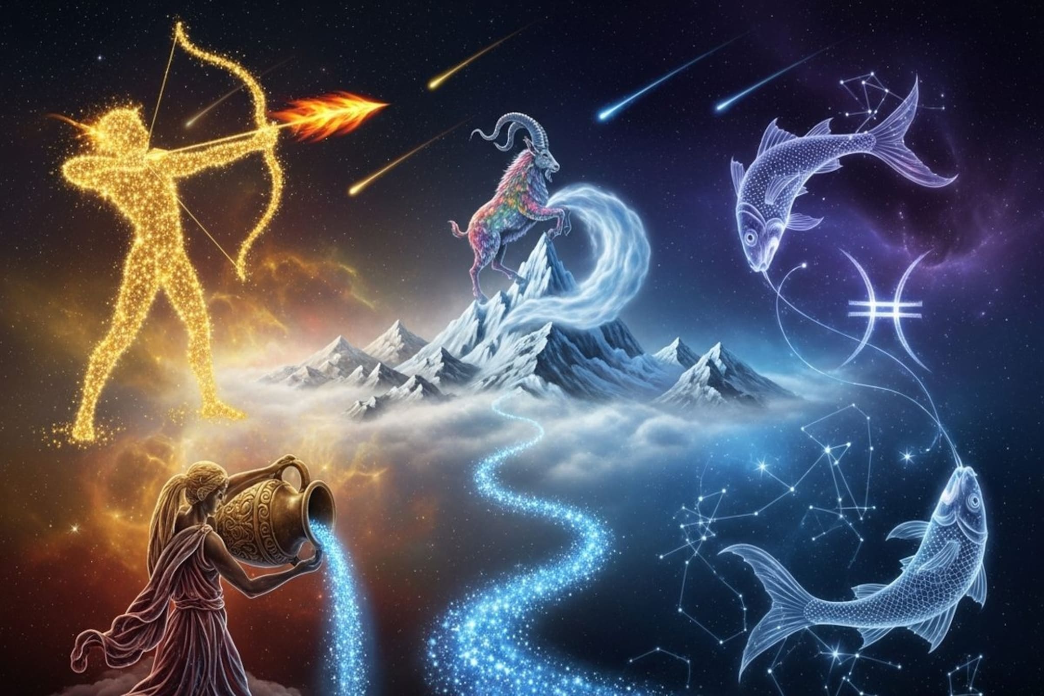 धनू, मकर, कुंभ, मीन राशींचे साप्ताहिक राशीफळ; खूप मेहनत आणि संघर्षानंतरच..