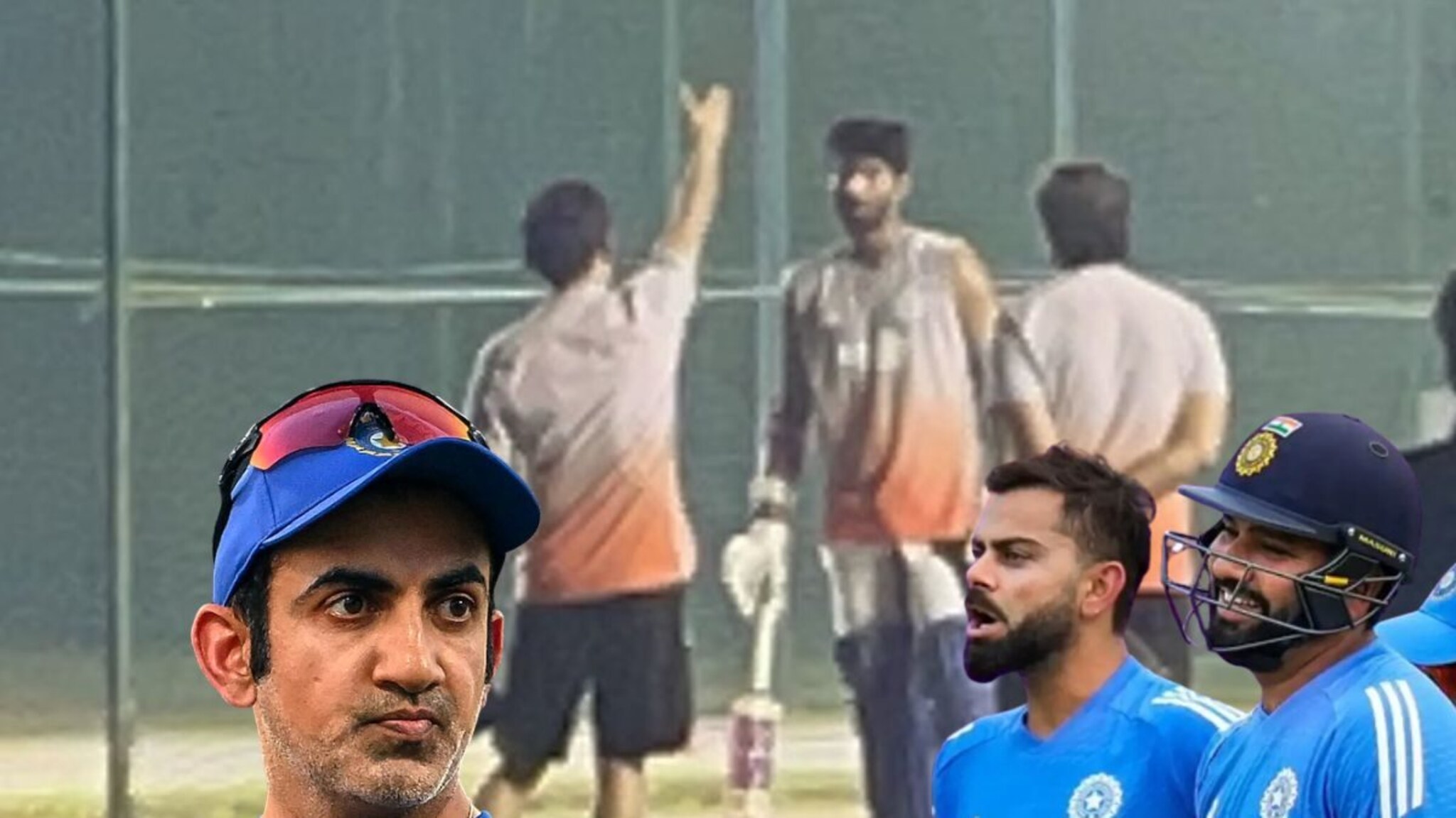 IND vs SA : रोहित विराटची दांडी, गौतम गंभीर एकटा पडला, प्रॅक्टीस सेशनला फक्त 4 खेळाडू पोहोचले