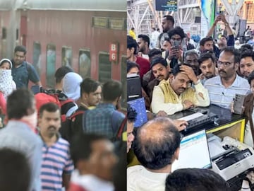 IndiGO ची विमानं रद्द, एअरपोर्टवरच्या आणीबाणीमध्ये रेल्वे बनली संकटमोचक!