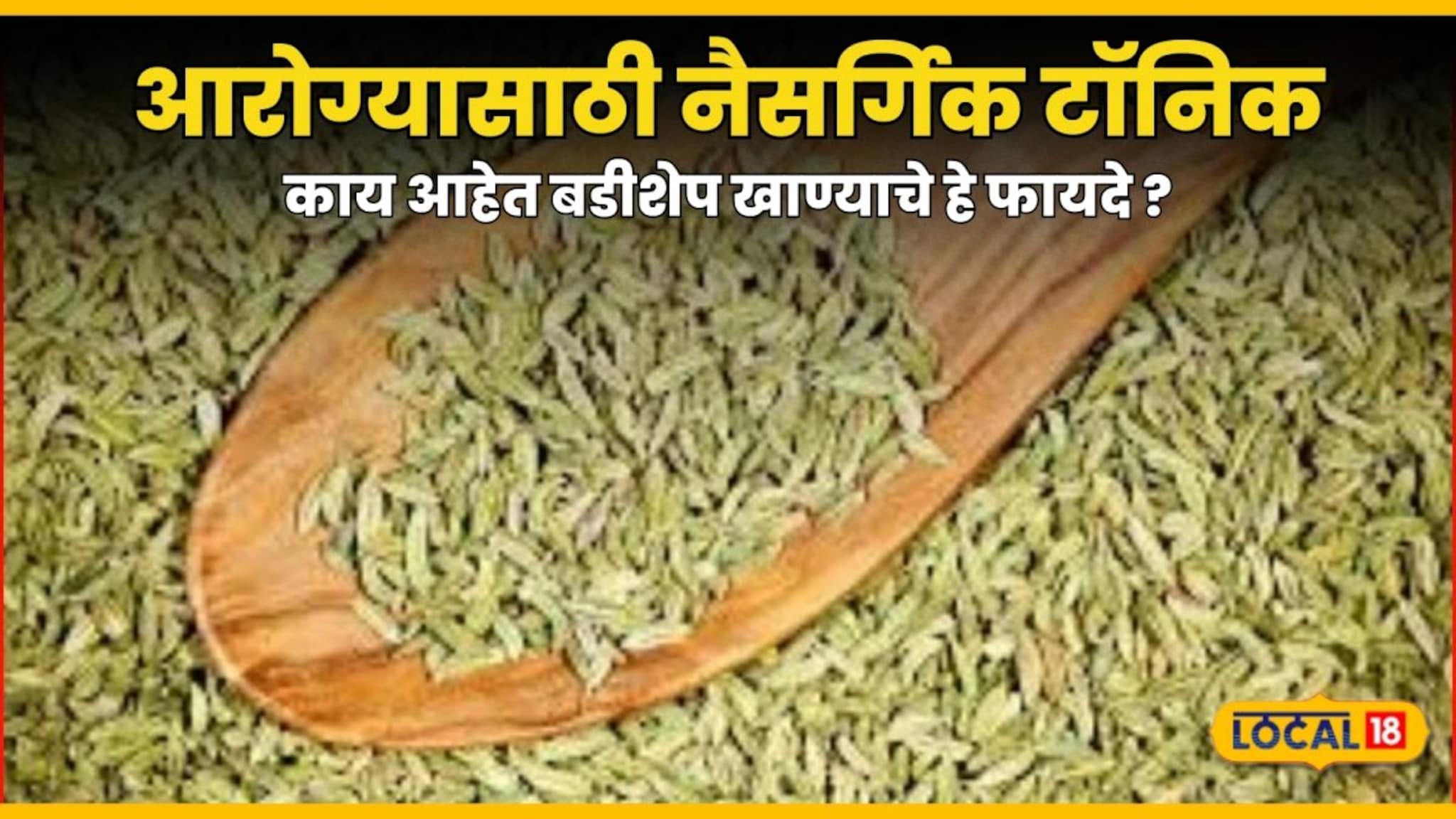 Health Tips : आरोग्यासाठी नैसर्गिक टॉनिक, वजन कमी करायला होईल मदत, बडीशेप खाण्याचे हे फायदे माहितीये का?