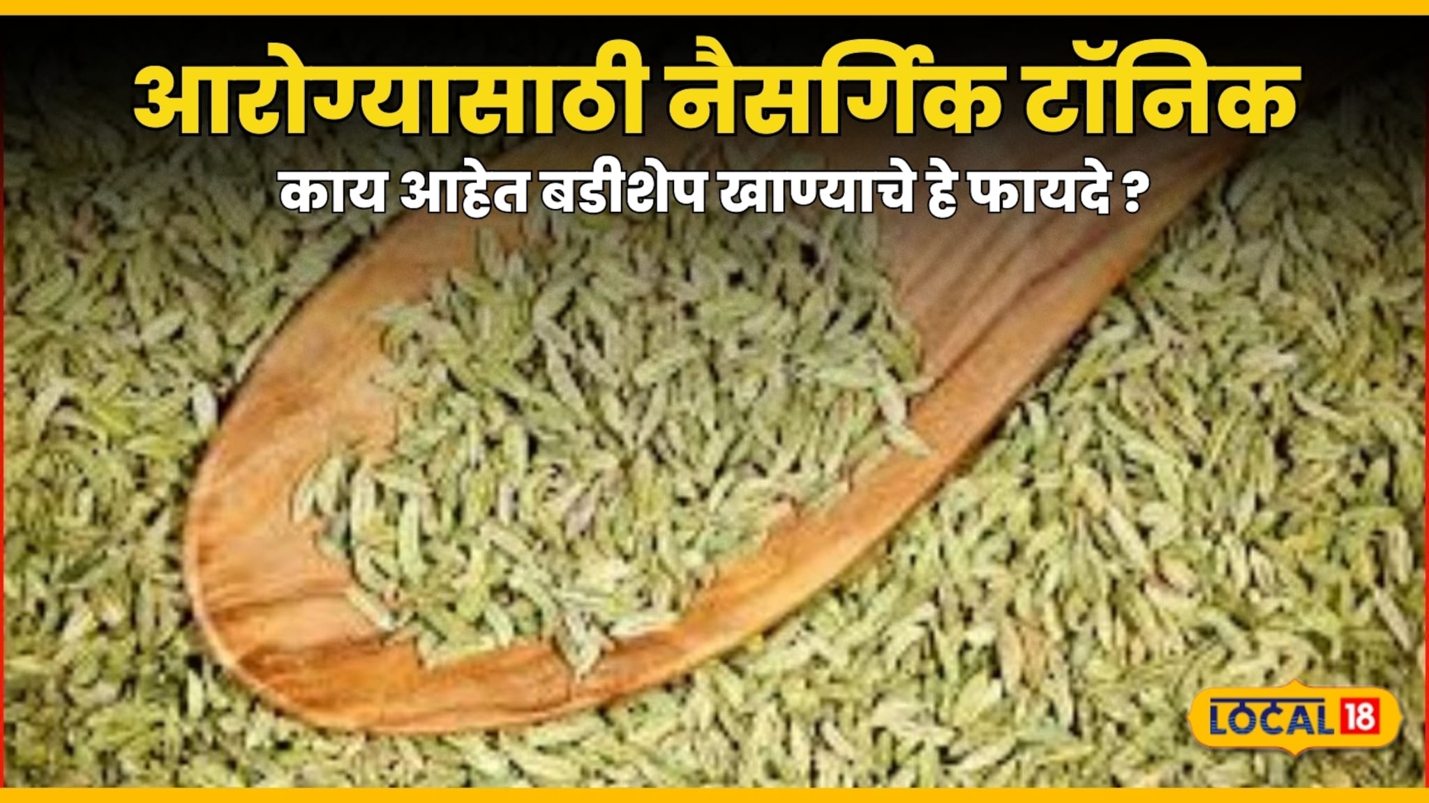 Health Tips : आरोग्यासाठी नैसर्गिक टॉनिक, वजन कमी करायला होईल मदत, बडीशेप खाण्याचे हे फायदे माहितीये का? Health Tips : आरोग्यासाठी नैसर्गिक टॉनिक, वजन कमी करायला होईल मदत, बडीशेप खाण्याचे हे फायदे माहितीये का?