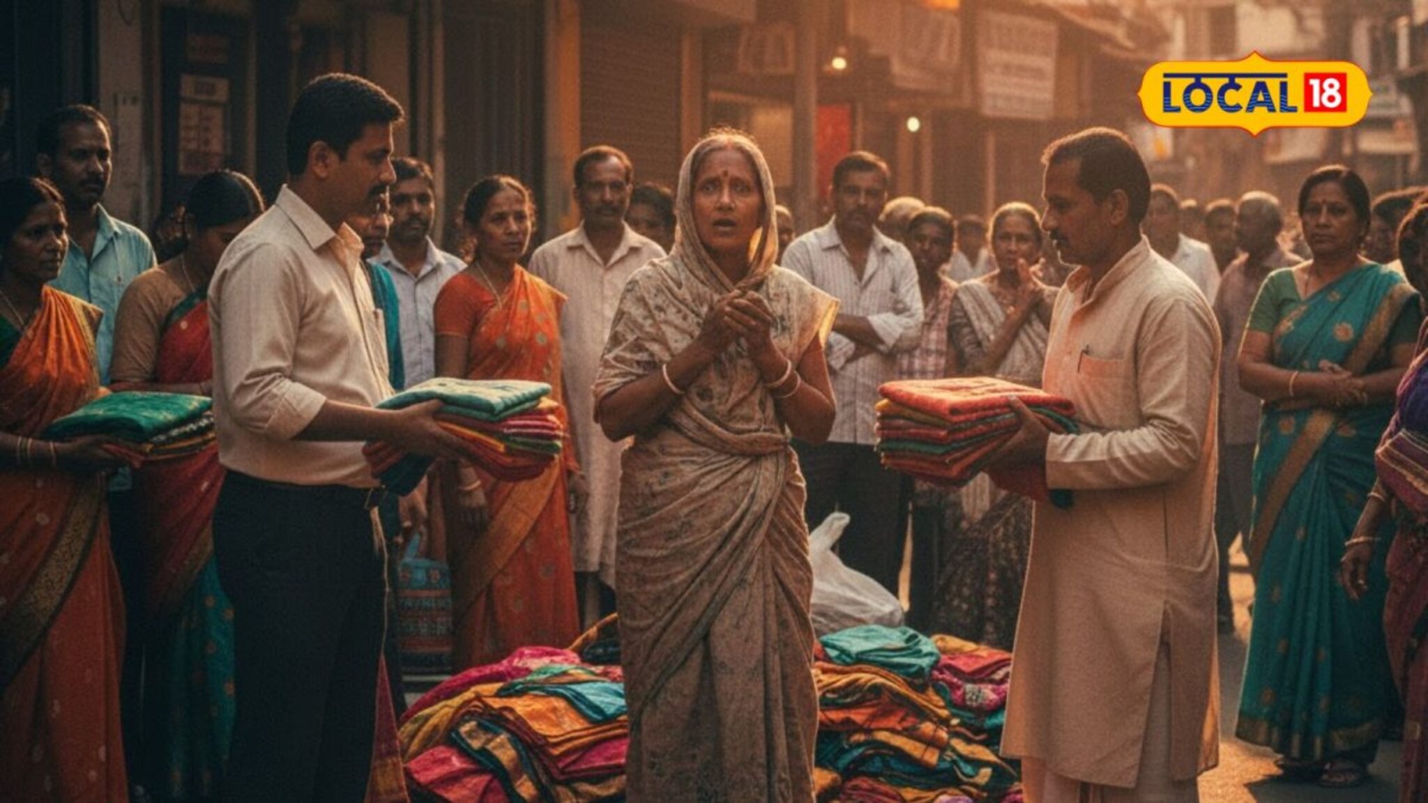 Shocking : कल्याण दिवसाढवळ्या हादरलं! महिला पाहताच तिच्याकडे आले अन् साड्या वाटण्याचा केला बहाणा; त्यानंतर जे घडलं...