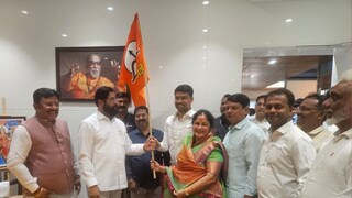 कोल्हापूर सई खराडे शिवसेना प्रवेश